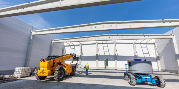 Pintar Fachadas de Naves Industriales, Fábricas y Almacenes Chella · Pintar Construcción de Obra Nueva